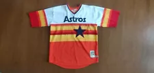 Authentic Nolan Ryan Astros Rainbow 1980 MITCHELL & NESS Throwback Jersey