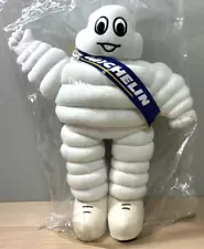 New ListingNot for sale Michelin Man Tires Plush Advertising Mascot Promo Stuffed White F/S