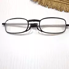 ðPortable Mini Glasses Folding Reading Glasses with Case