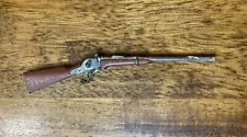 New ListingTiny Miniature Metal Lever Cowboy Toy Gun - 7.5” Long - Western Antique