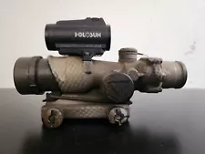 Trijicon ACOG Ta02 w/ Holosun HS503GU Piggyback