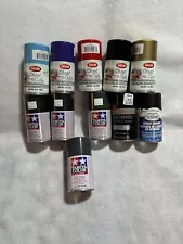 Model And Hobby Paint Small Spray Cans Some Still Sealed 11 Cans