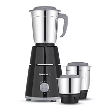 Bajaj GX-1 Mixer Grinder 500W|Superior Mixie For Kitchen 2-in-1 for Dry