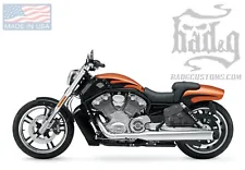 Harley V-ROD MUSCLE LEFT Side BLACK SOLO BAG Saddlebag - VRL02 BAD&G CustomS (For: 2015 V-Rod)