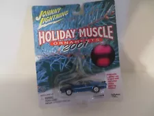 Johnny Lightning Holiday Muscle Ornaments 2001 1970 Mercury Cyclone Spoiler MOC