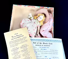 Vintage Madame Alexander Little Betty w Original Box - June Doll w Ephemera