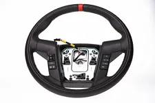 2011-2014 Ford F-150 SVT Raptor Black Leather Steering Wheel OEM BL3Z3600CB