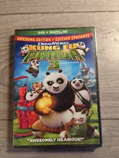 Kung Fu Panda 3 DVD English French Spanish Widescreen