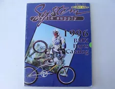 ~ Vintage 1996 SYSTEM Cycle Supply Mid School BMX Catalog DK, Kastan, ELF, PK ~