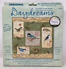 Dimensions Daydreams Cross Stitch Kit Birds & Swirls, NIP, #73526