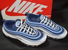 Nike Air Max 97 " Dallas Cowboys " Midnight Navy Size 10.5 Shoes In Box ~ US7#10