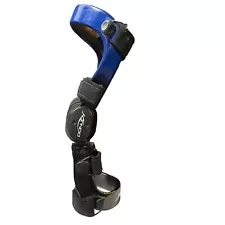 DonJoy Defiance ACL Fourcepoint Hinge Left Knee Brace Large Navy Blue And Black