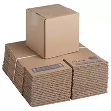 Recycled Shipping Boxes 6 in. L x 6 in. W x 6 in. H, 30-Count