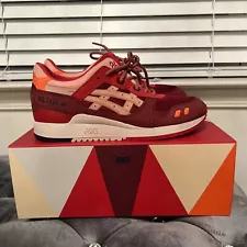 Asics Ronnie Fieg x Gel Lyte 3 Volcano 2.0 kith sz 10 authentic