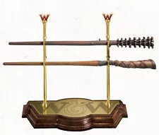 Fred And George Weasley Wand With Stand Noble Collection