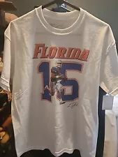 Tim Tebow Florida #15 T-Shirt New With Tag Size Medium