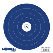 Morrell Single Spot/3 Spot/5 Spot Paper Archery Target Face - 100/Pack