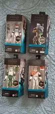 Star Wars Republic Commando Delta Squad black series all sealed see details