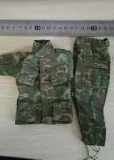 1/6 Scale soldier Jungle Camouflage Suit Jacket+ Pants Model for 12''