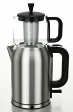 GOLDA INC. Stainless Steel Turkish Tea Maker, Samovar, Electric Kettle