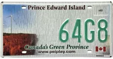 *99 CENT SALE* 2008 Prince Edward Island PEI GOVERNMENT License Plate #64G8 NR