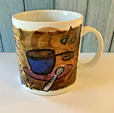 Starbucks Vintage 90s Large Venti 20oz Coffee Break Essentials Mug 1998