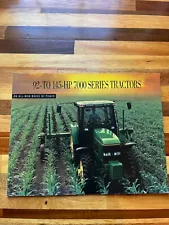 1994 John Deere 7000 Series 92-145 HP tractors sales brochure (94-04)