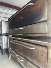 Blodgett 1060 & 1000. 2 Double Stack Pizza Ovens with Stones. 4 Ovens Total!