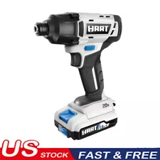 20-Volt Cordless Impact Driver Kit with 1.5Ah Lithium-Ion Battery Variable Speed