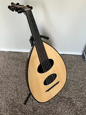 Professional Floating Bridge Iraqi Arabic Shehata Oud Soft Case w/ pickup