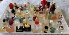 Huge Lot Vintage Perfume Cologne 62 Bottles