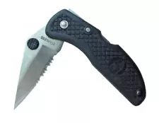 Stainless Folder Knife Assisted Folding Pocketknife Outdoor Black