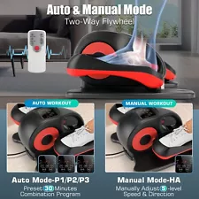 Under Desk Elliptical Pedal Exerciser Seated Elliptical Machine w/Remote➕LCD HOT