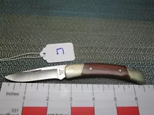 #51 Rosewood Handled 2008 Buck 501 Squire Lockback USA Knife