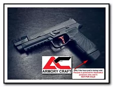 Wilson Combat Style Sig Sauer P320 P250 9mm PLUS-2 Base Pad BLACK - Armory Craft