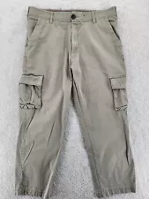 Comfort Casual man's cargo jeans tan 6 pocket