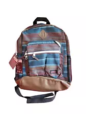 SALE Dickies Large "Varsity Backpack" Teal, Green, Orange & Brown! New