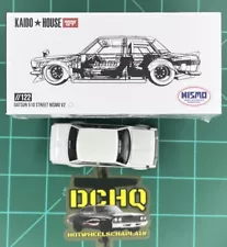 2024 Mini GT ð¥KAIDO HOUSE ð¥ Datsun 510 Street Nismo V2 White 122