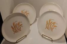 Golden Wheat Dishes 22K Gold Trim Plates Bowls Cups Saucers Creamer/Sugar Gravy