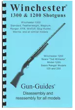 Winchester 1300 Shotguns Gun-Guides® Disassembly & Reassembly for All Models NEW