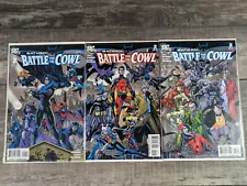 Batman Battle for the Cowl #1,2,3 - 2009 DC - First Damian as Robin - NM - KEY