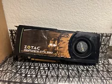 Rare Zotac Nvidia GTX 580 3GB GDDR5 Graphics card Fully tested