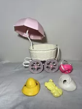 Vintage My Little Pony Buggy Stroller Carriage for Baby G1 1980s & Accessories