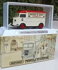 Matchbox Models of Yesteryear YTF6 Citroen Type H Van Pommery Diecast model Van