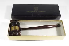 Vintage Wooden Gavel No Block for Lawyer Judge Auction Sale 8.5 inch Handle