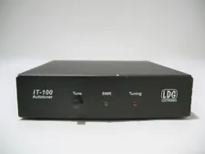 U11943 Used LDG Electronic IT-100 Automatic Antenna Tuner w/ IC-7K Interface Cab