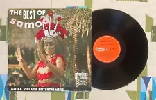 Talofa Village Entertainers LP The Best of Samoa 1968 VG+/M-