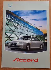 HONDA ACCORD SEDAN car sales brochure / catalogue from Hong Kong. Late 1990s?