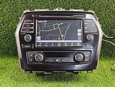 25915-4RA1A Nissan Maxima 2016 BOSE Radio Receiver Navigation & Climate Cont OEM (For: 2016 Nissan Maxima SR)