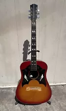 Japanese 1964 Gibson Double Dove Cherry Sunburst, Court Era 70-80s